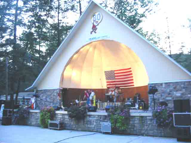 Knoebels bandshell