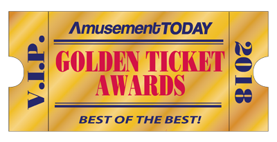 Amusement Todays Golden Ticket Award