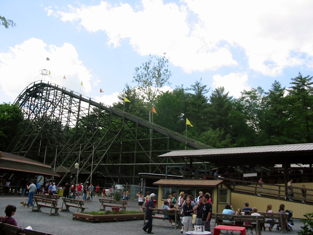 Phoenix Roller Coaster at Knoebels