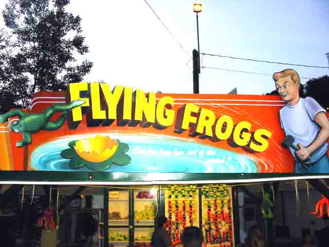 Flying Frogs