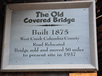 Covered Bridge Sign